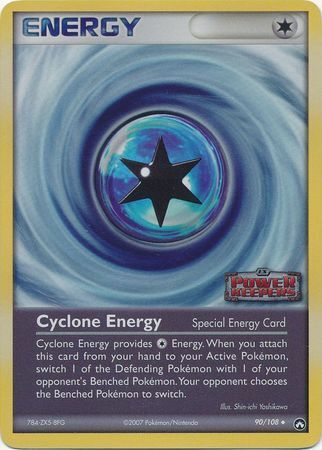 Cyclone Energy (90/108) (Stamped) [EX: Power Keepers] | Pegasus Games WI