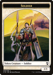Angel // Soldier Double-Sided Token [Commander 2018 Tokens] | Pegasus Games WI