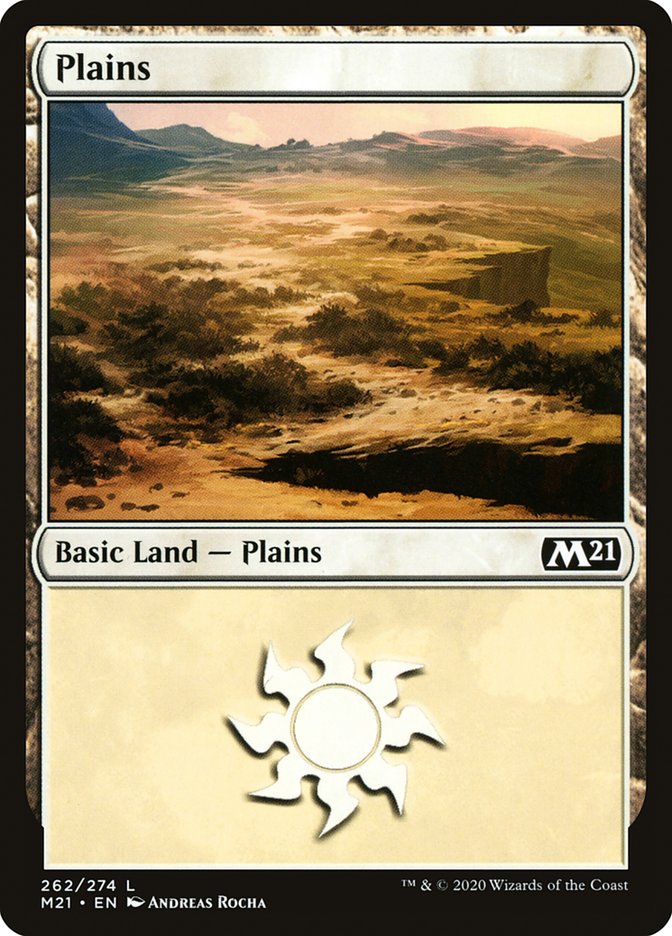 Plains (262) [Core Set 2021] | Pegasus Games WI