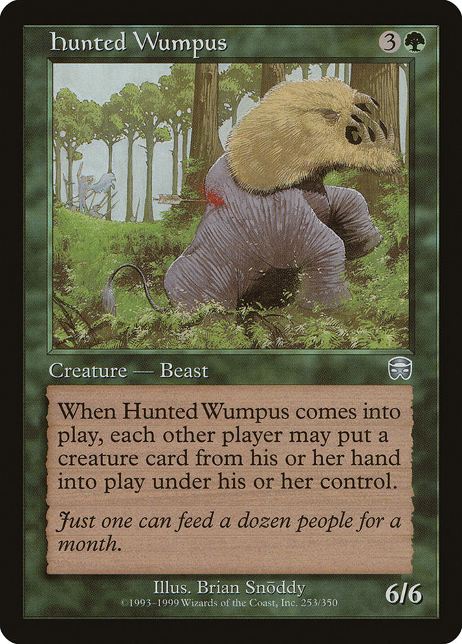 Hunted Wumpus [Mercadian Masques] | Pegasus Games WI