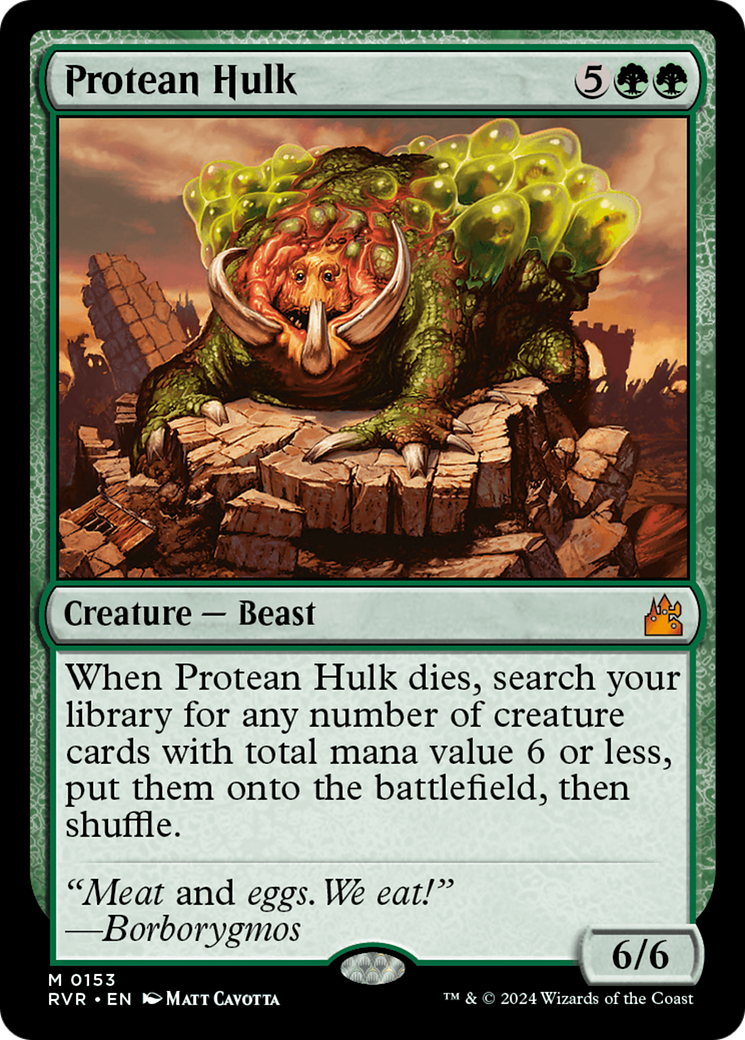Protean Hulk [Ravnica Remastered] | Pegasus Games WI