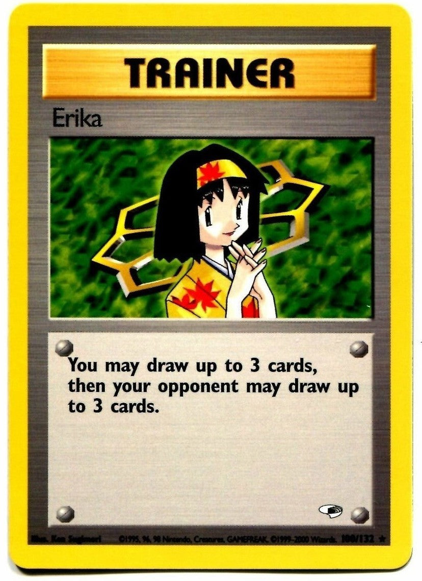 Erika (100/132) [Gym Heroes Unlimited] | Pegasus Games WI