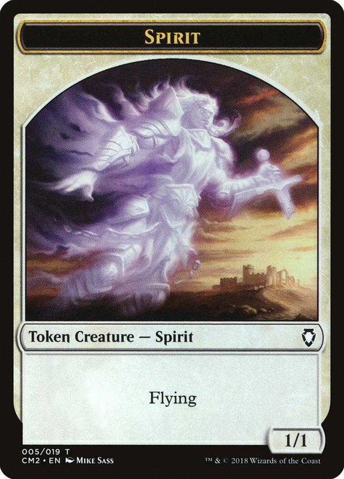 Spirit Token [Commander Anthology Volume II Tokens] | Pegasus Games WI