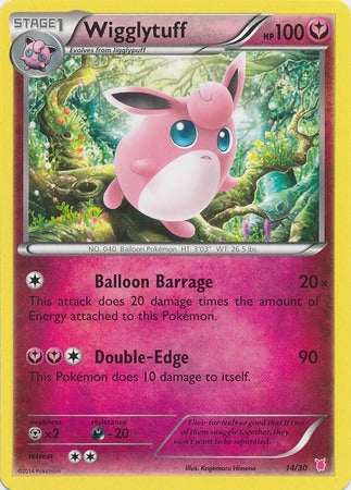 Wigglytuff (14/30) [XY: Trainer Kit 1 - Wigglytuff] | Pegasus Games WI