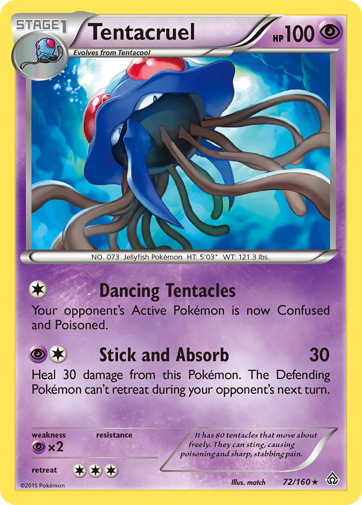 Tentacruel (72/160) [XY: Primal Clash] | Pegasus Games WI