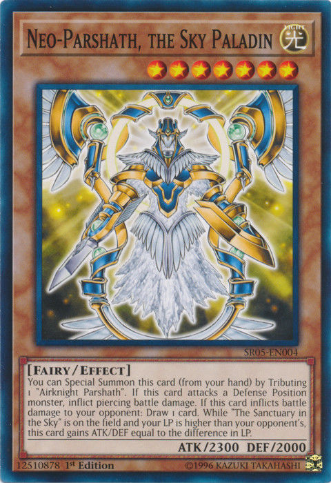 Neo-Parshath, the Sky Paladin [SR05-EN004] Common | Pegasus Games WI