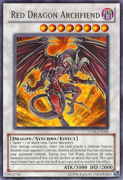 Red Dragon Archfiend [TU06-EN008] Rare | Pegasus Games WI