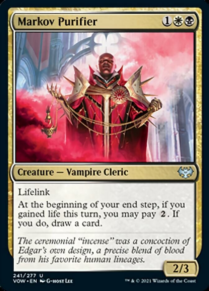 Markov Purifier [Innistrad: Crimson Vow] | Pegasus Games WI