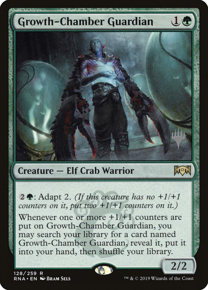 Growth-Chamber Guardian (Promo Pack) [Ravnica Allegiance Promos] | Pegasus Games WI
