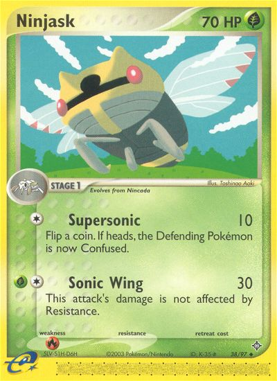 Ninjask (38/97) [EX: Dragon] | Pegasus Games WI
