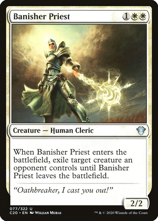 Banisher Priest [Commander 2020] | Pegasus Games WI