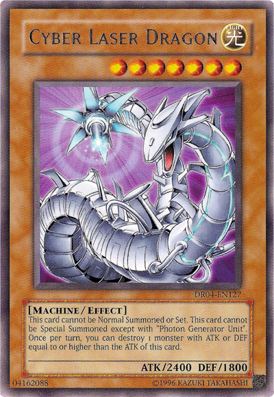 Cyber Laser Dragon [DR04-EN127] Rare | Pegasus Games WI