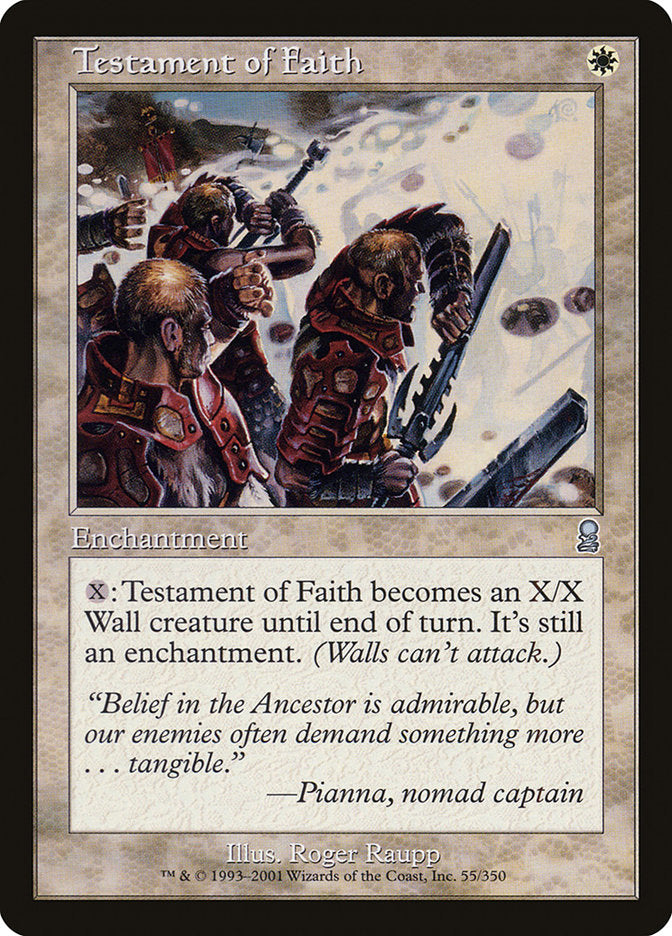 Testament of Faith [Odyssey] | Pegasus Games WI