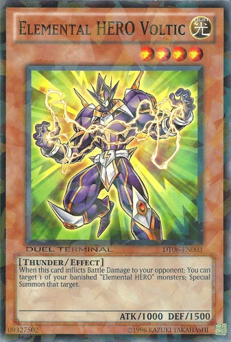 Elemental Hero Voltic [DT06-EN003] Common | Pegasus Games WI