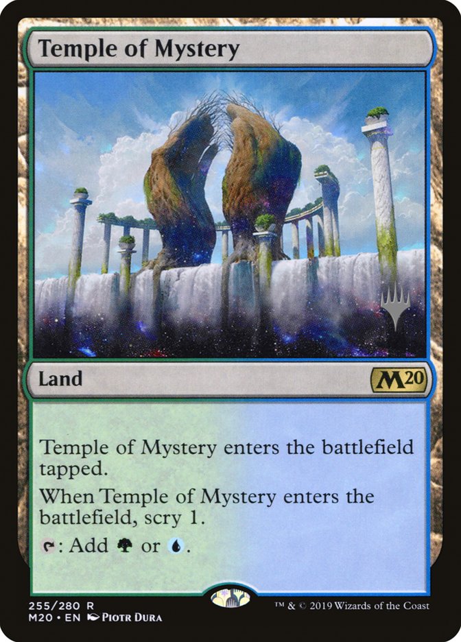 Temple of Mystery (Promo Pack) [Core Set 2020 Promos] | Pegasus Games WI