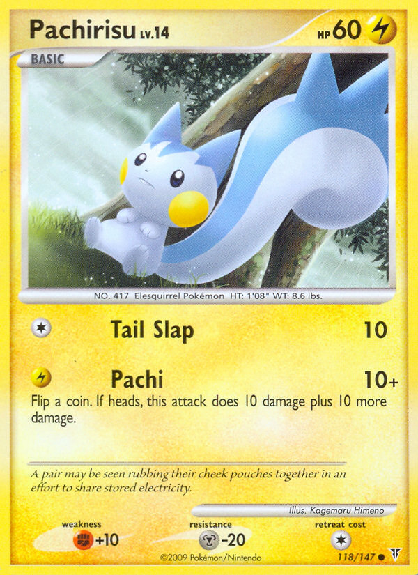 Pachirisu (118/147) [Platinum: Supreme Victors] | Pegasus Games WI