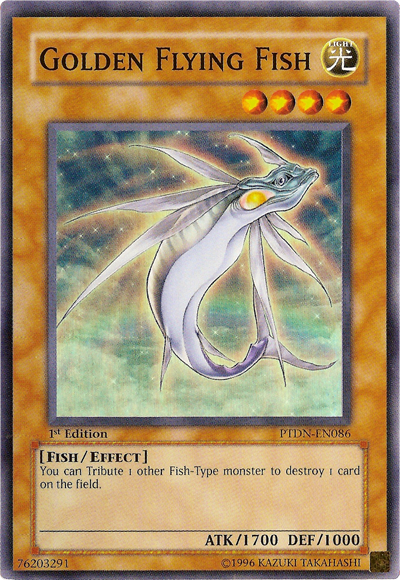 Golden Flying Fish [PTDN-EN086] Super Rare | Pegasus Games WI