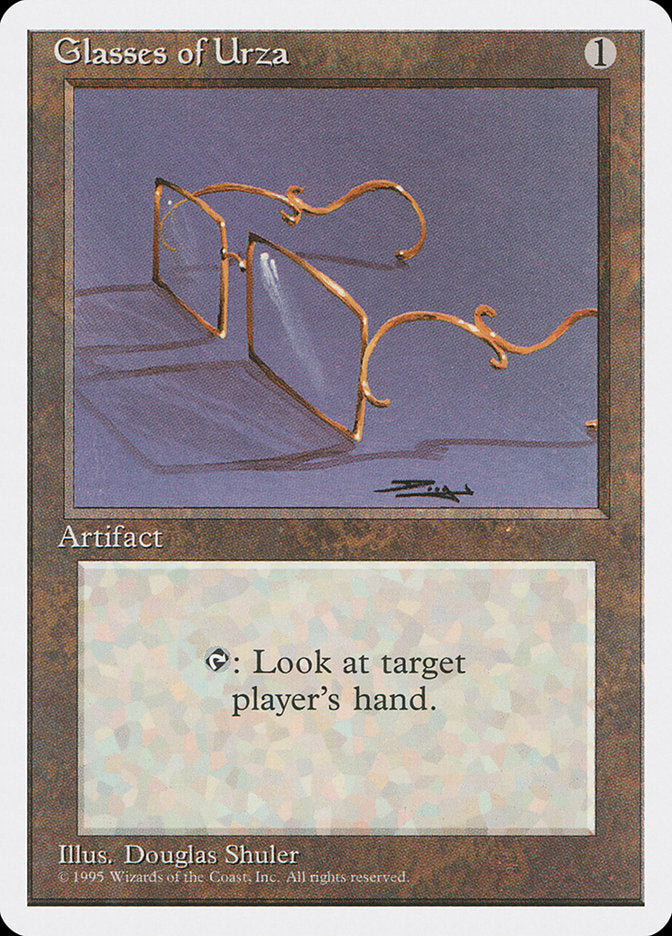 Glasses of Urza [Fourth Edition] | Pegasus Games WI