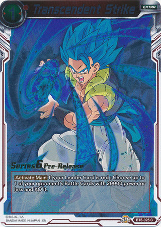 Transcendent Strike (Destroyer Kings) [BT6-025_PR] | Pegasus Games WI