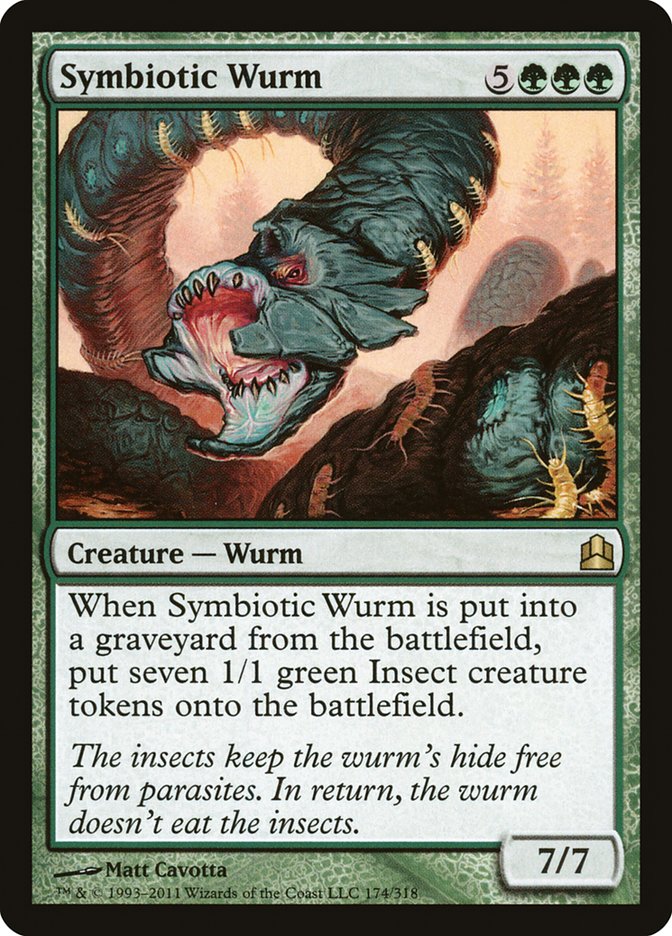 Symbiotic Wurm [Commander 2011] | Pegasus Games WI