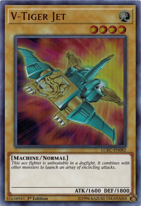 V-Tiger Jet [LCKC-EN082] Ultra Rare | Pegasus Games WI