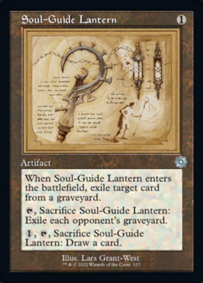 Soul-Guide Lantern (Retro Schematic) [The Brothers' War Retro Artifacts] | Pegasus Games WI