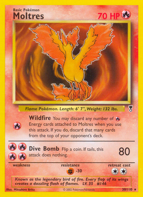 Moltres (30/110) [Legendary Collection] | Pegasus Games WI