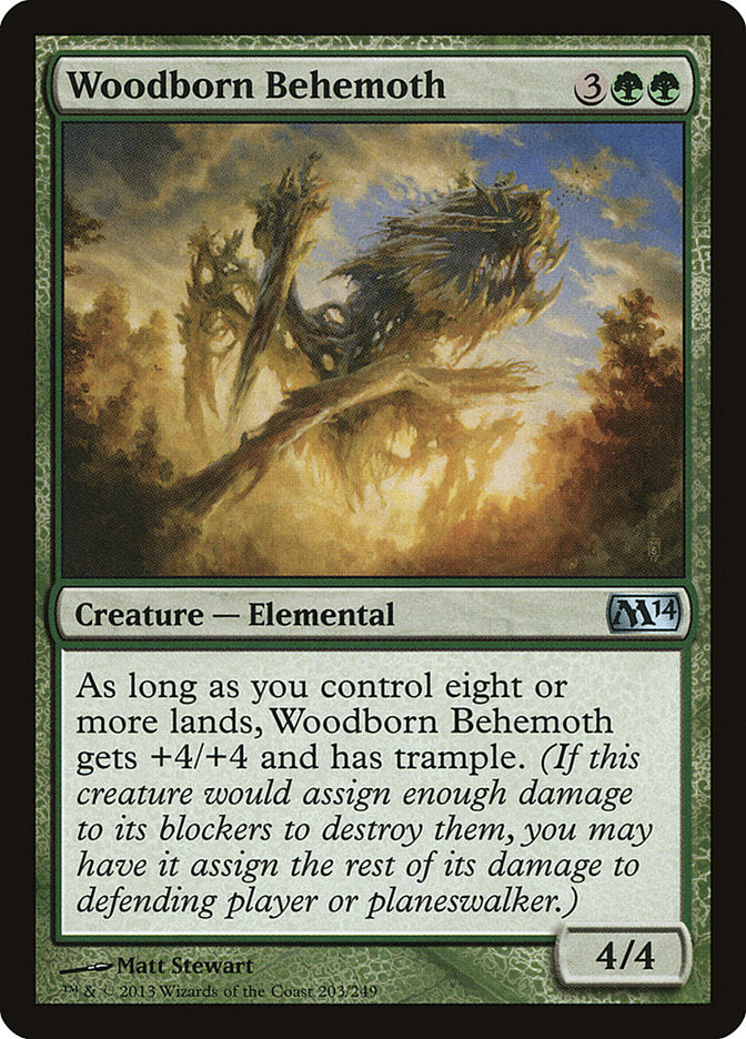 Woodborn Behemoth [Magic 2014] | Pegasus Games WI