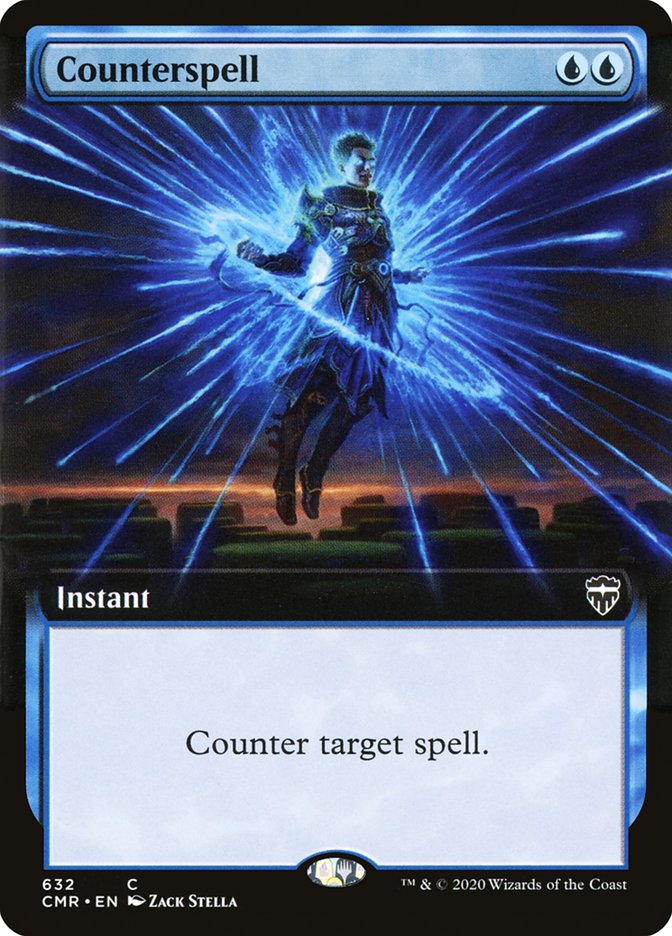 Counterspell (Extended Art) [Commander Legends] | Pegasus Games WI