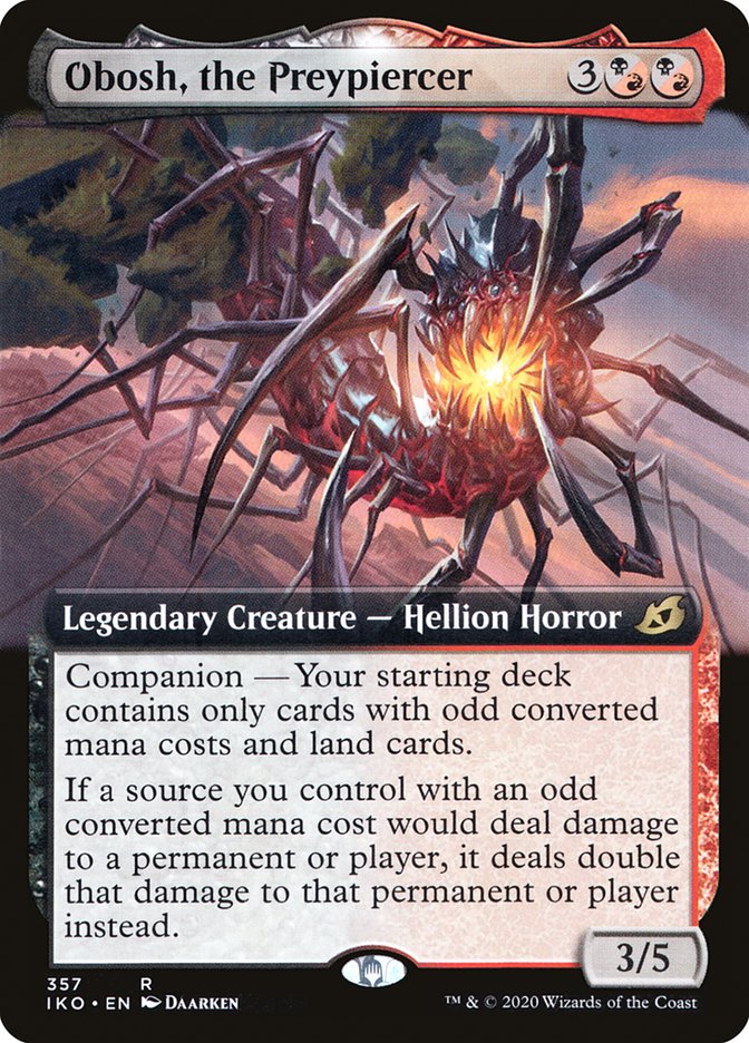 Obosh, the Preypiercer (Extended Art) [Ikoria: Lair of Behemoths] | Pegasus Games WI