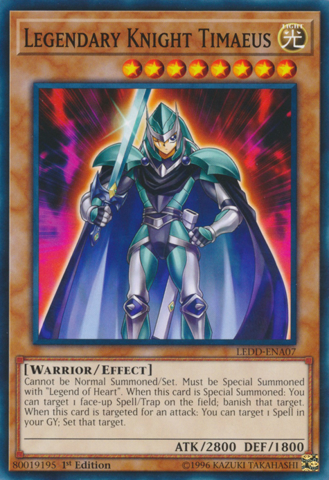 Legendary Knight Timaeus [LEDD-ENA07] Common | Pegasus Games WI