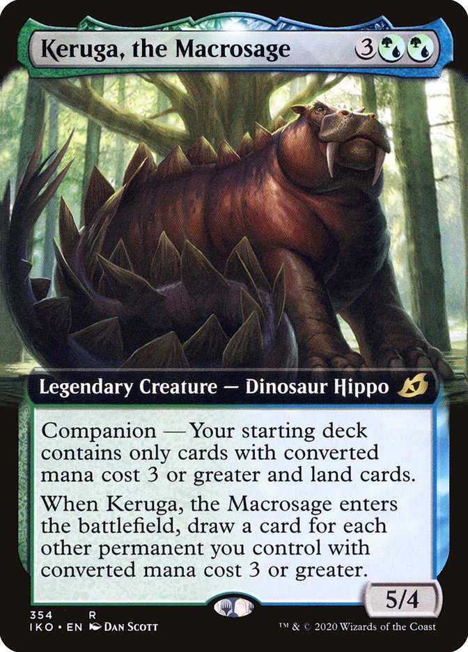 Keruga, the Macrosage (Extended Art) [Ikoria: Lair of Behemoths] | Pegasus Games WI