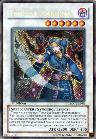 Tempest Magician [CSOC-EN088] Secret Rare | Pegasus Games WI