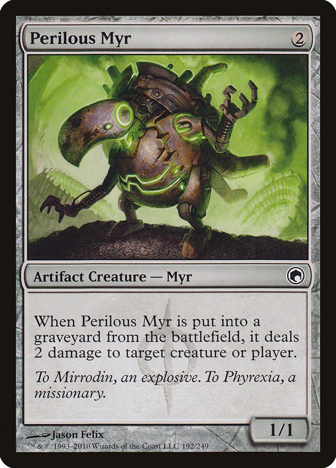 Perilous Myr [Scars of Mirrodin] | Pegasus Games WI