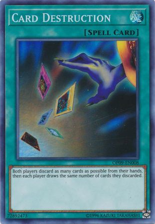 Card Destruction [OP09-EN008] Super Rare | Pegasus Games WI