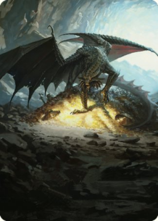 Ancient Copper Dragon Art Card (04) [Commander Legends: Battle for Baldur's Gate Art Series] | Pegasus Games WI