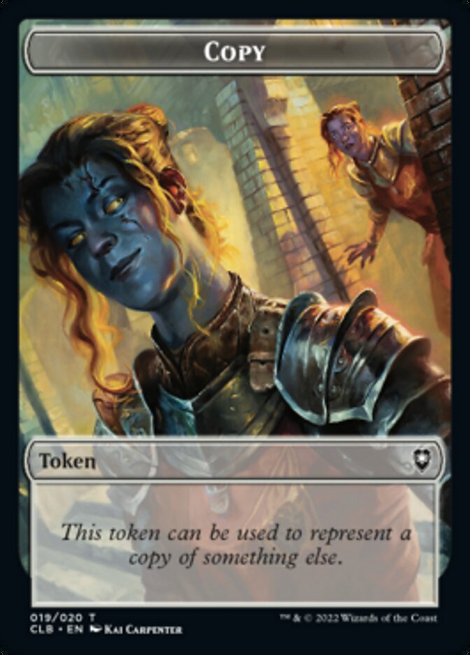 Copy Token [Commander Legends: Battle for Baldur's Gate Tokens] | Pegasus Games WI