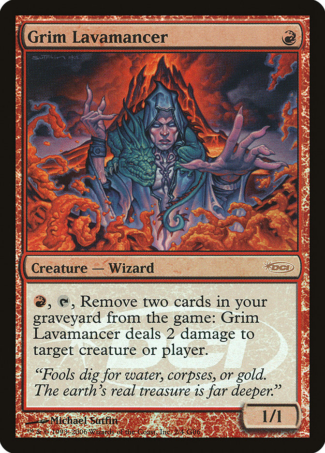 Grim Lavamancer [Judge Gift Cards 2006] | Pegasus Games WI
