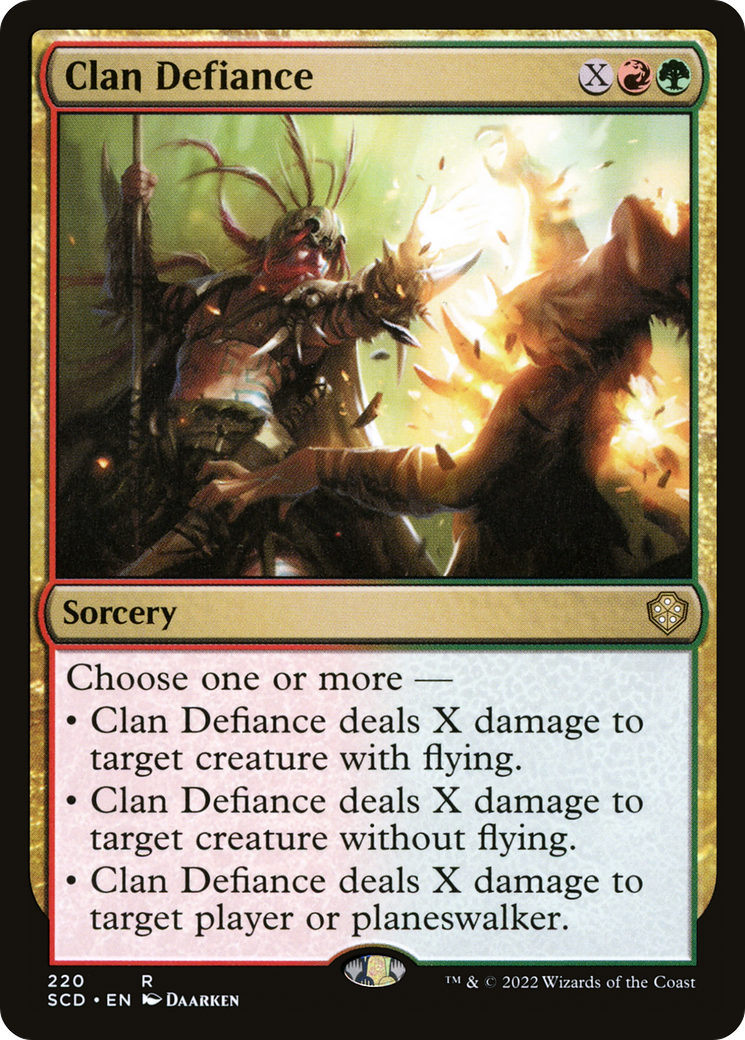 Clan Defiance [Starter Commander Decks] | Pegasus Games WI