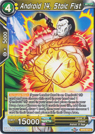 Android 14, Stoic Fist [BT9-057] | Pegasus Games WI