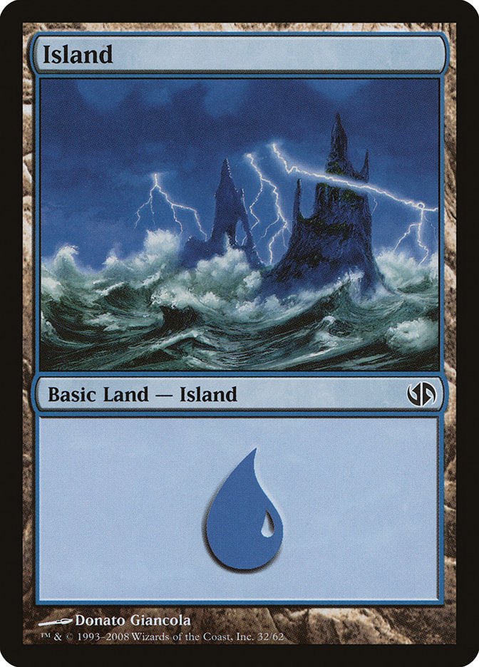 Island (32) [Duel Decks: Jace vs. Chandra] | Pegasus Games WI