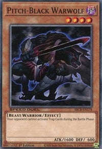 Pitch-Black Warwolf [SBCB-EN178] Common | Pegasus Games WI
