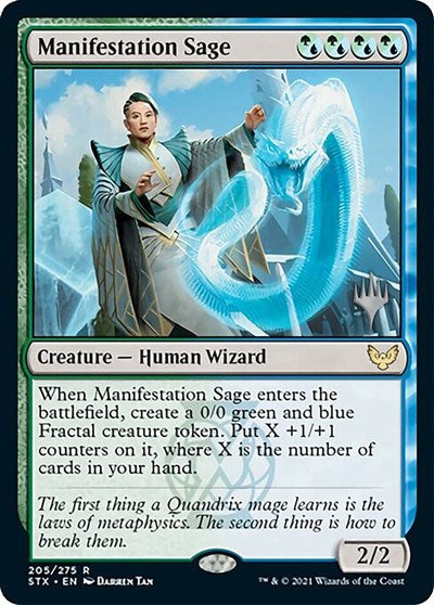 Manifestation Sage (Promo Pack) [Strixhaven: School of Mages Promos] | Pegasus Games WI