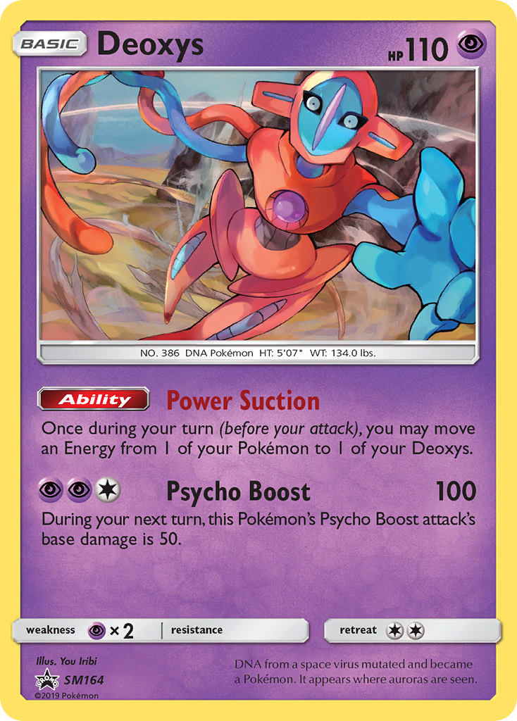 Deoxys (SM164) [Sun & Moon: Black Star Promos] | Pegasus Games WI