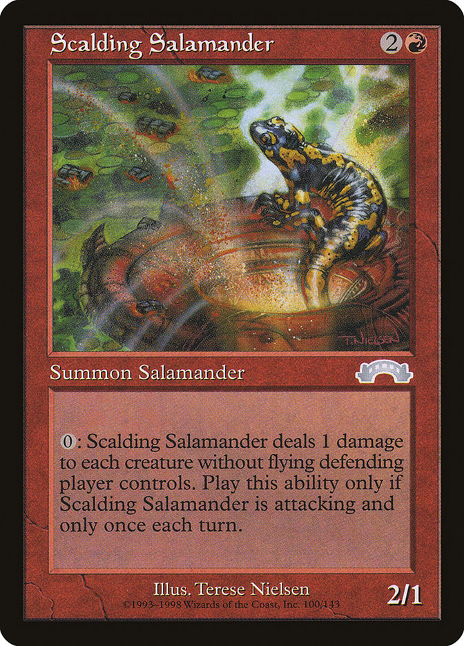 Scalding Salamander [Exodus] | Pegasus Games WI