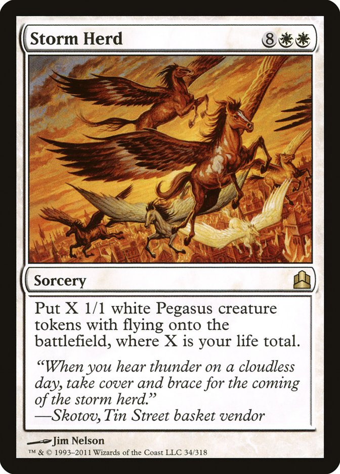 Storm Herd [Commander 2011] | Pegasus Games WI