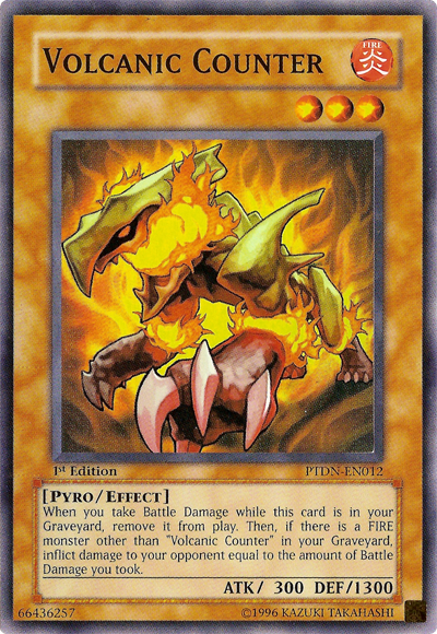 Volcanic Counter [PTDN-EN012] Super Rare | Pegasus Games WI