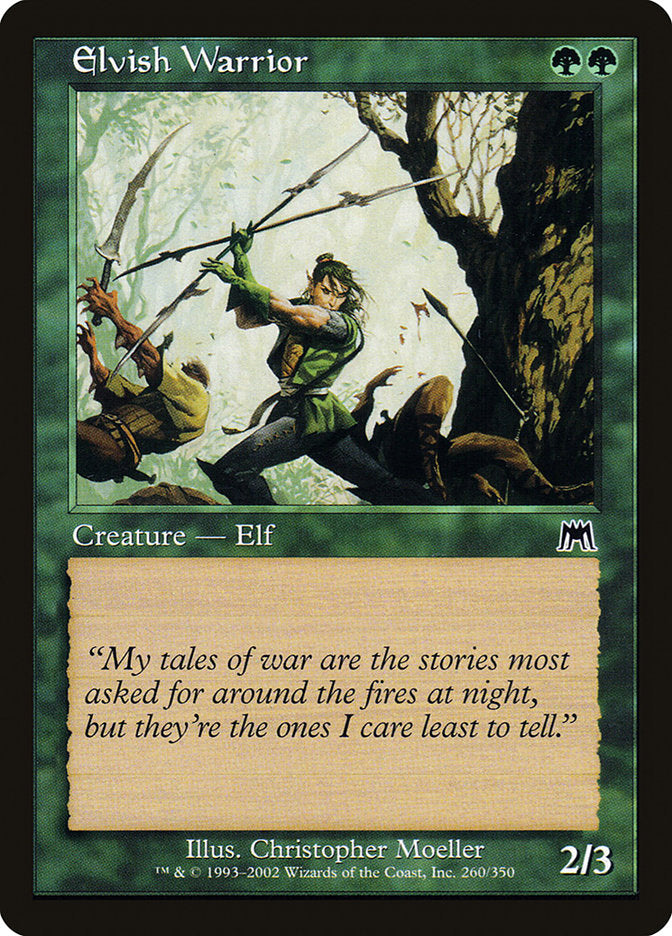 Elvish Warrior [Onslaught] | Pegasus Games WI