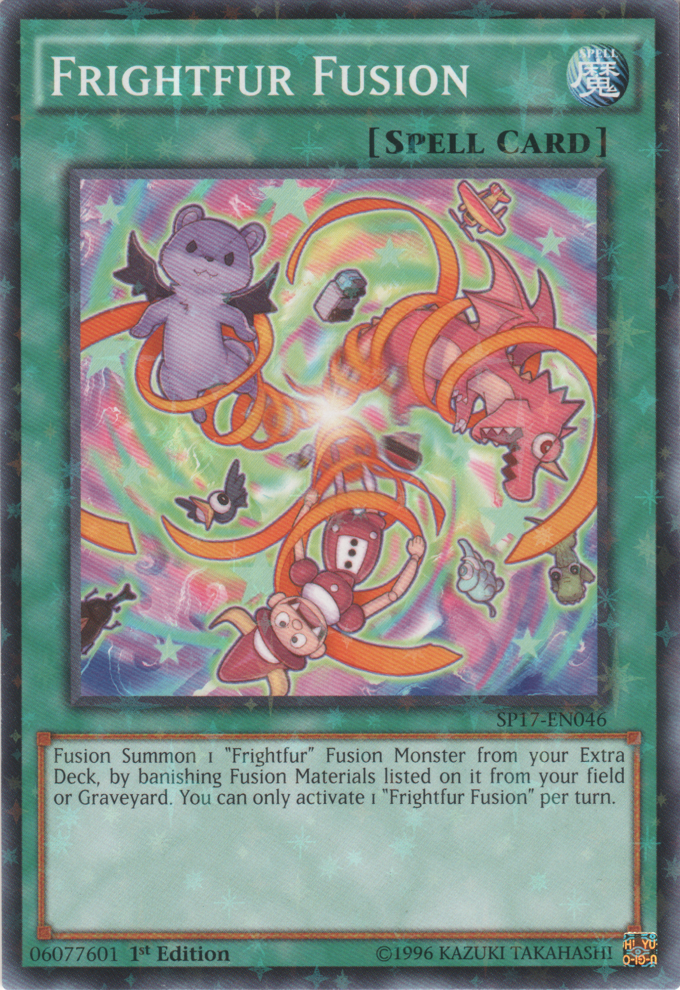 Frightfur Fusion (Starfoil) [SP17-EN046] Starfoil Rare | Pegasus Games WI