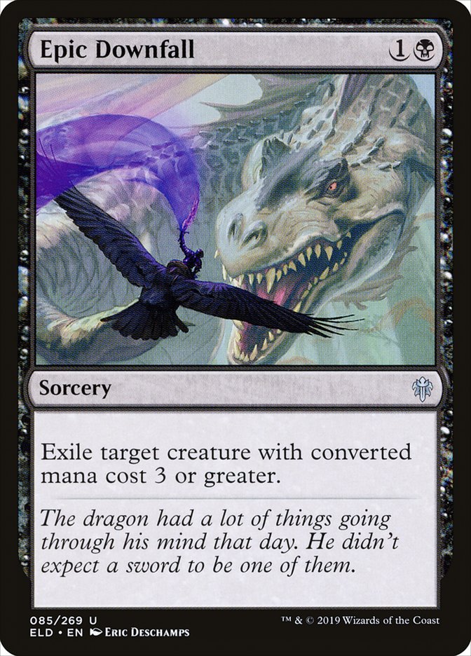 Epic Downfall [Throne of Eldraine] | Pegasus Games WI